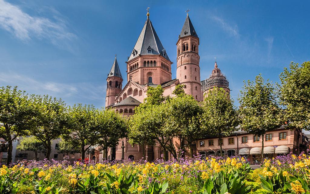 Dom in Mainzer Innenstadt Dom in Mainzer Innenstadt