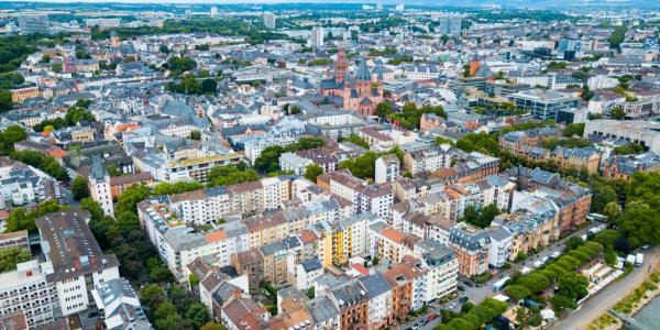 Blick über Mainz