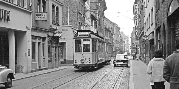 Historische Straßenbahn Mainz